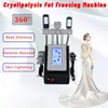Cryolipolysy Body Slimming Machine Portable viktminskning Fettfrysning Kryoterapi Utrustning RF Radio Frekvens Hudstramning