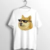 T-shirt unisex da uomo per ragazzi Bonk Meme Doge Divertente opera d'arte stampata in cotone maschile Graphic Designer T-shirt per adulti Abiti estivi 210706