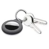 Keychain Anti-Lost Silikon Case Cover Anti-Scratch Tracking Locator Protector Ersättning för iOS Airtag Hooks Rails