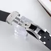 Watch Bands Stainl Steel Straps Le For Round Strap Butterfly Closure Use On Leather Rubber Bracelet 14mm 16mm 18mm 20mm Bla Deli22