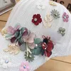 Eleganta Kvinnors Baseball Diamond Flowers Girls Snapback Mössor Kvinna Kvinna Keps Mesh Sommar Sun Hat