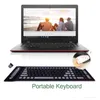 Foldable Silicone Wireless Keyboard 24G Usb Flexible Waterproof Slim Universal Silent Roll Up Keypad For PC Laptop 2106105704011