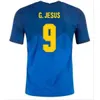 2021 Camiseta de Futbol Soccer Jersey Paqueta Neres Coutinho Fotbollskjorta Top Firmino Jesus Marcelo Pele 20 21 Maillot