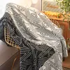 Knitted Woolen Blanket Summer Thin Nap Sofa Quilt for Single