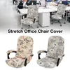 Office Computer Arm Chair Cover Elastic Cover Anti-Dirty Rotating Stretch Desk Seat