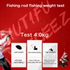 BIUTIFU Spinning Casting Wędzik wędkarski Rod Fuji Guide 18212427315M Carbon 370G MMHH Baitcasting for Seabass Pike 27667274