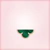 Vierblättriges Kleeblatt für Damen, Designer-Anhänger-Halskette, klassische 18-Karat-Gold-glückliche vierblättrige Kleeblatt-Halskette, stilvolles Persönlichkeitsgeschenk, 230 K