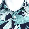 Mens Hawaiian Shirts Fashion Tropical Beach Hawaii Shirt Men Short Sleeve Aloha Shirt Summer Party Holiday Men Clothing XXL 210524