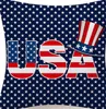 Projeto U.S.A Independence Day Festa Caso Decoração de Casa Cobertura Decorativa Travesseiros Coberturas 45x45cm