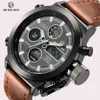 GOLDENHOUR Top Marke Luxus Mann Quarz Uhren Sport Armee Militärische Wasserdichte Männer Armbanduhr Led-anzeige Uhr Relogio Masculino 210517