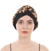 Beanie/Skull Caps 2022 Print Women's Soft Silky Satin Turban Hats Elastic Wide Band Bonnet Night Sleep Hat Hair Loss Chemo Cap Davi22