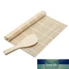 Sushi bamboe roller blinds maken sushi tools wit lederen gordijn set met sushi shovel keuken artefact