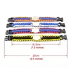 Смешивание Стили 32 Футбольные команды Paracord Выживание Браслеты на заказ Кемпинг Спорт Браслет Индивидуальный Логотип Команда Зонтик