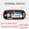 Bamader past merk dameszakken insert tassen vilt stoffen reizen draagbare organizer cosmetische tas meid opslag toilet voering Bag2109