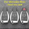 2 3 4 أزرار ذكي قذيفة مفتاح السيارة عن بُعد لـ Mercedes Benz BGA Nec C E R S CL GL SL SL SLK Remote Key FOB306U