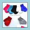 Guanti Guanti Cappelli, Sciarpe Moda Aessories Bambino Inverno Caldo Bambini Lavorato a maglia Ragazzi Ragazze Anti-Caos Grabbing Mitten Student Scratch Candy C