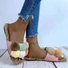 Yeni Kadın Kürk Terlik Kış Slaytlar Kabarık Kürklü Sandalet Kadın Çevirme Ev Terlik Sıcak Bayanlar Peluş Ayakkabı K722