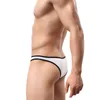 Underbyxor 4 st / pack män underkläder sexiga thongs trosor g-sträng low-rise bikini briefs herrar underkläder du konvexa påse shorts