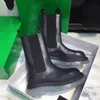 2021 Diseñador Botas de mujer Botas Neumático Cuero genuino High Top Boot Color Color Color Tobillo Haif Cowskin Chelsea Cremallera Zapatos de Lujo Invierno Master Martin Boots con caja