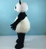 factory sale hot a big furry belly panda mascot costume for adult to wear