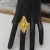 Orecchini Collana Nigeria Dubai Set di gioielli in oro 24 carati Regali nuziali da sposa africani Festa per bracciale da donna