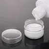 200Pcs Empty Plastic Cosmetic Makeup Jar Pots 2g 3g 5g Sample Bottles Eyeshadow Cream Lip Balm Container Storage Box189n