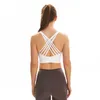 Kobiety sportowe bra kamizelka gym joga kamizelka push up fitness Tops seksowna bieliźna dama tops shakeproof Regulowany pasek stanik l0958100140