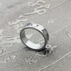 Luxo 2021 moda 925 prata esterlina 6mm crânio banda anéis para homens e mulheres amantes festa promessa campeonato jóias presente não 276d