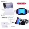 Motocross Sunglasses Outdoor Sport Goggles for Driver of Motorcycle Dirtbike Helmet Glasses Plus Lens&Bag&Box Sale in Set
