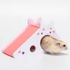 Pequenos suprimentos de animais Hamster esconderout guiné-porco exercício brinquedo madeira-plástico placa hedgehog casa com escada slide chinchilla caverna pet