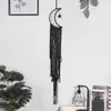 Yıldız Ay Dekoratif Nesneler Figürinler Güneş Makrome Dream Catcher Boho Ev Duvar Dekor Kız Çocuk Kreş Bahçe Dekorasyon Açık Hediyeler Ile