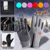 Winterhandschoenen van textiel Heren Touchscreen Waterdicht Winddicht Skiën Koud Outdoor Rijden Motorfiets Fietsen Telefingers Thermische antisliphandschoen met lange vingers YL0353