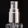 10 ml Bottiglia di vetro quadrata vuota Profumo Spray trasparente Boccetta da viaggio Boccette cosmetiche portatili con flaconi spray atomizzatore RRA10021