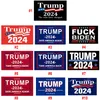 최저 가격 Trump 2024 Flag 10 Styles Donald Flags Keep America Great Again 폴리 에스테르 장식 배너 For President USA