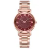 Montres de luxe pour femmes Diamond Rose Gold Ladies Bracelet magnétique pour femmes