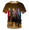 Ontwerpers Clown T-shirts Mens Dames Cool Bear Print Mouw Paren Ronde Hals Tees Streetweeds Summer