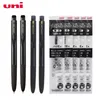 UNI Ball Gel Pen UMN-155 Signo RT1 Black Ink (Neutral Pen + Refill) Ställ skolmaterial Japansk brevpapper 0,38 / 0.5mm 210330