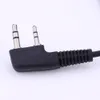 2 pin słuchawkowy zestaw słuchawkowy PTT MIC 1M Ear Hook Walkie Talkie Earbud Domy Słuchawki Słuchawki do Baofeng UV5R / Kenwood / Hyt