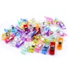 Mini Multipurpose Sewing Clips Clothespins Craft SEW Bindning Quilting Fabric Hantverk Papper Arbete och hängande små saker 100 stycken / lot cgy62