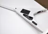 Factory Custom White Electric Guitar with Red Stickersdouble Rock Bridgerosewood Fretboard Black Hardwarescan Be anpassas3109912