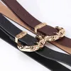 Belt for Lady Solid Color Pouplar Classy Casual Fashion Belt Designer High Quality Luxury Brand For Jeans PU Leather Belt AL038 G220301