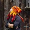Bonneyte tricoter pieuvre chapeaux bard main tissée laine de noël cosplay fête cosplay de noël drôle de coiffe chaleureuse hiver hiver