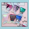 Storage Bags Home & Organization Housekee Garden 6Styles Mermaid Sequins Coin Purse With Lanyard Fish Shape Tail Pouch Bag Portable Glittler