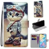 Cute Cat Modello Animale Cassa Del Telefono Per Huawei Y5 Y6 Y7 Y9 Prime 2017 2018 P Smart Z 2019 Y5P Y6P Y7P 2020 Honor 7A 7C Della Copertura Posteriore