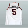 Nikivip #5 Wilt Chamberlain Overbrook Panthers High School Retro Classic Basketball Jersey Mens 스티치 커스텀 번호 및 이름 유니폼