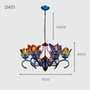 Modern industrial chandelier Nordic loft Pendant Lamp Creative Feather Ceiling Droplight for bars and restaurants