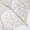 Guarda-chuvas lace puro algodão bordado guarda-chuva guarda-chuva parasol decoração de dama de honra #