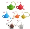 Creative Tea Tools Strainer Silicone Teas Bag Leaf Filter Diffuser Teaware Teapot Accessory Kitchen Gadget DB834