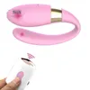 NXY Eggs Vibrator clitoris U shaped remote control vibrating egg invisible wearable sex toy female masturbation device products 1124