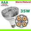 Taklampor Grön 30 35W LED-lampans Spotlight AC 110V 220V Röd Lampara för hemljus Kallvit Super Bright E27